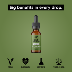 12000Mg Full Spectrum Cbg Tincture Product Photo 3