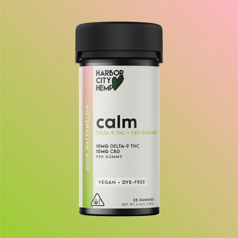 Calm D9:CBD Gummies - Buy Calm D9:CBD Gummies - Harbor City Hemp