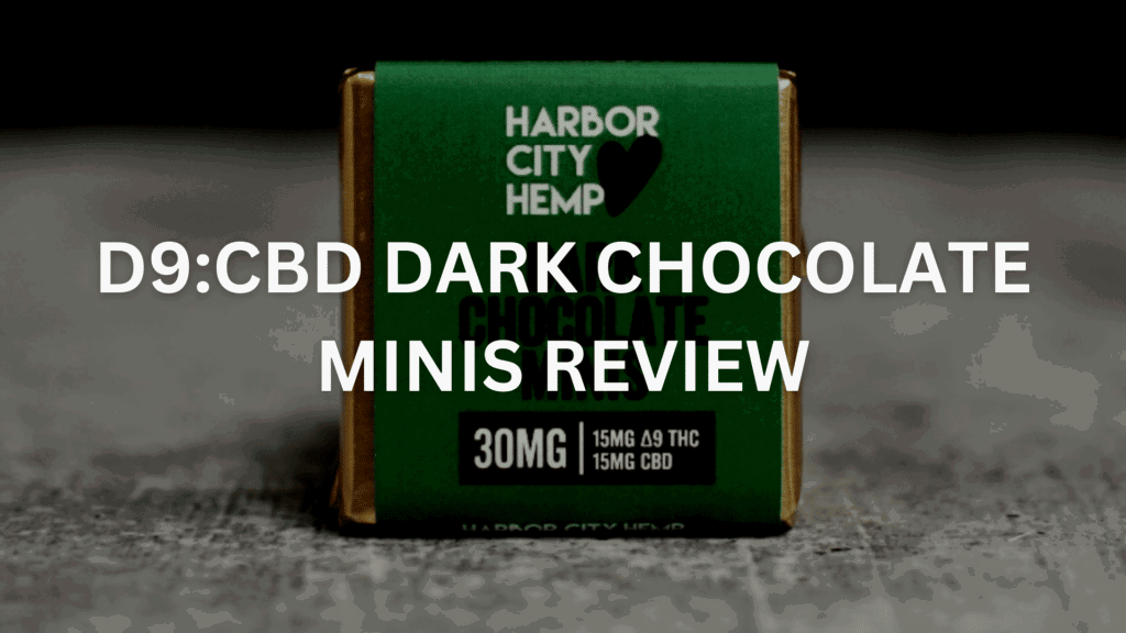 D9 Cbd Dark Chocolate Minis Review