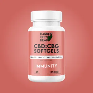 CBD CBG Softgels Product Photo 2