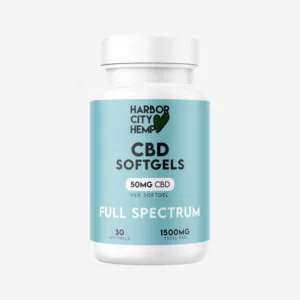 Full Spectrum CBD Softgels 50mg Product Photo 1