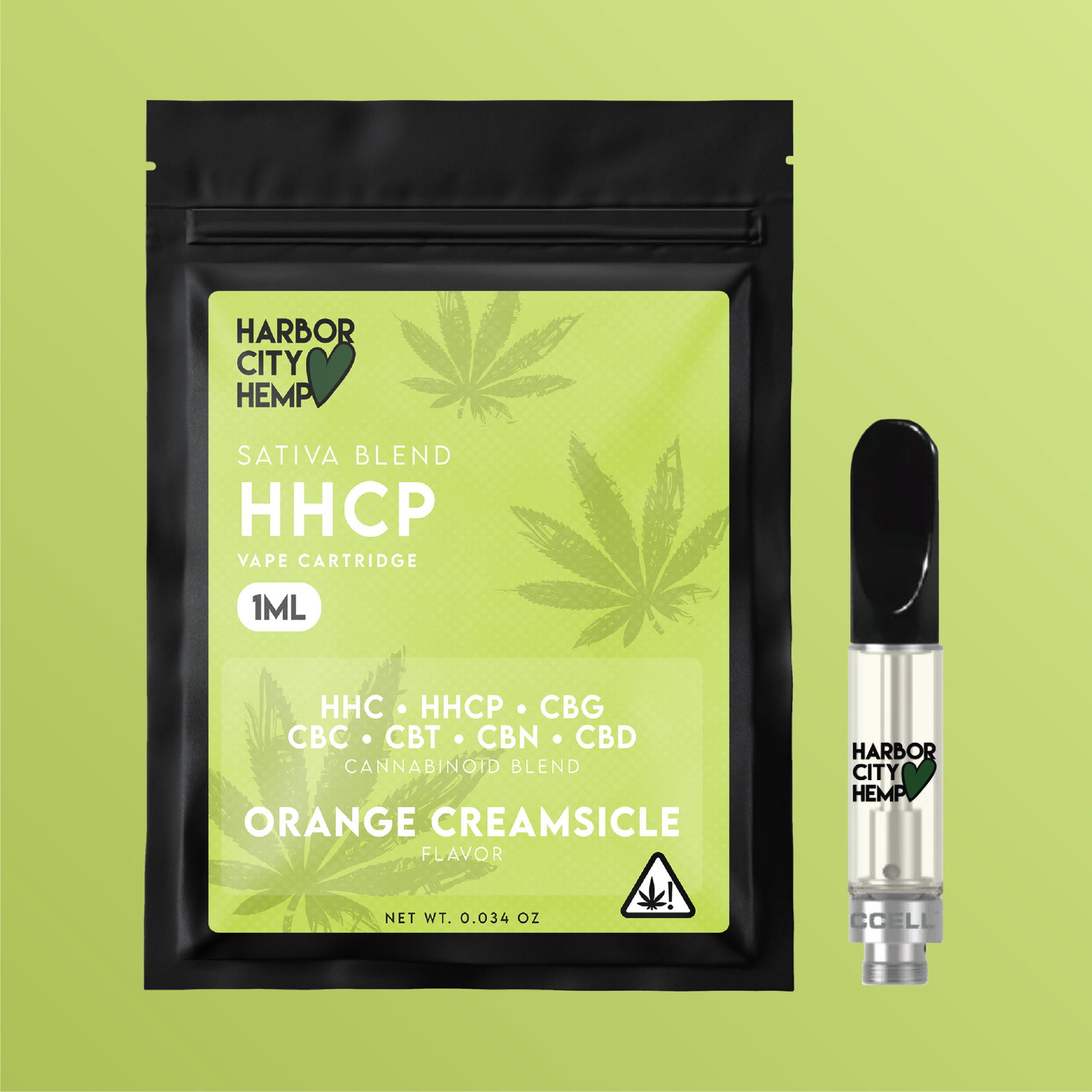 1ml HHCP Cartridge (Sativa Blend) - Buy 1ml HHCP Cartridge (Sativa Blend) -  Harbor City Hemp