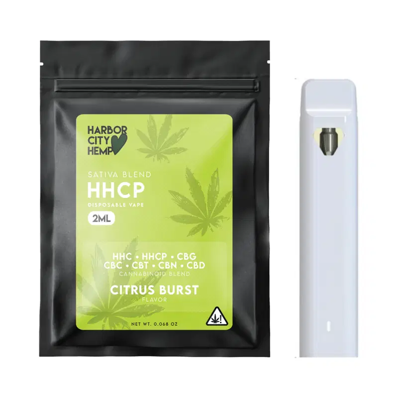 Buy 2ml HHCP Disposable Vape (Sativa Blend) - Harbor City Hemp