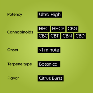Hhcp Sativa Vape Product Features