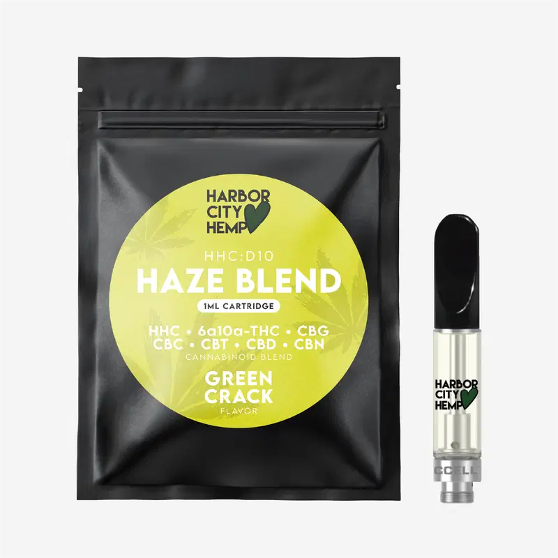 1ml HHC:D10 Cartridge (Haze Blend) - Buy 1ml HHC:D10