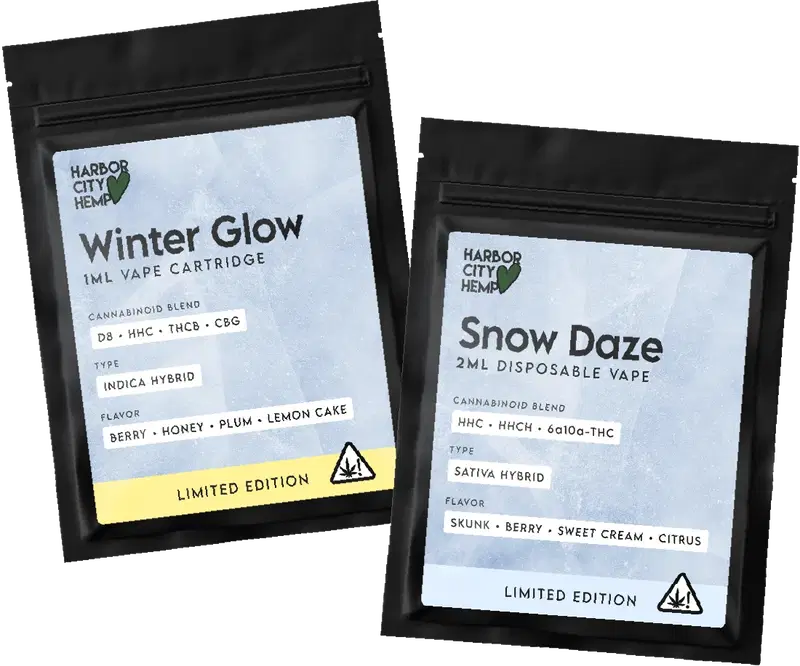 Snow Daze & Winter Glow Vapes